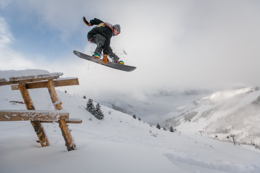 Le snowpark de Tignes